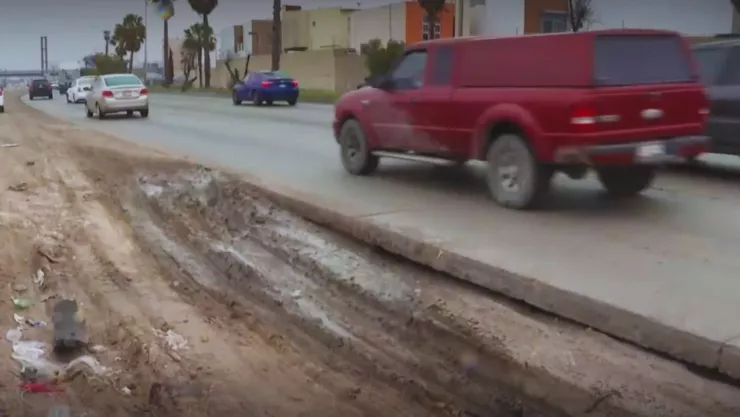 Cerrada Vía Rápida Oriente hoy 2 de abril de 2025 en Tijuana