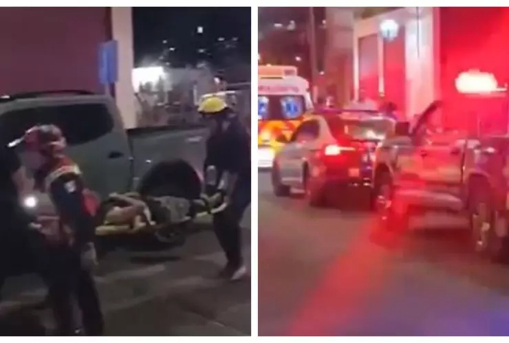 ¡Insólito! Rescatan a hombre que se lanzó a una barranca para escapar de la agresión de su esposa en Puebla