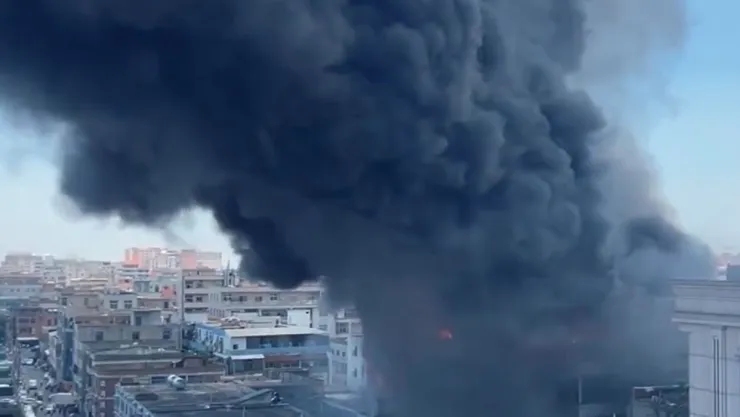 incendio fábrica china