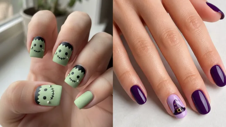 uñas Halloween