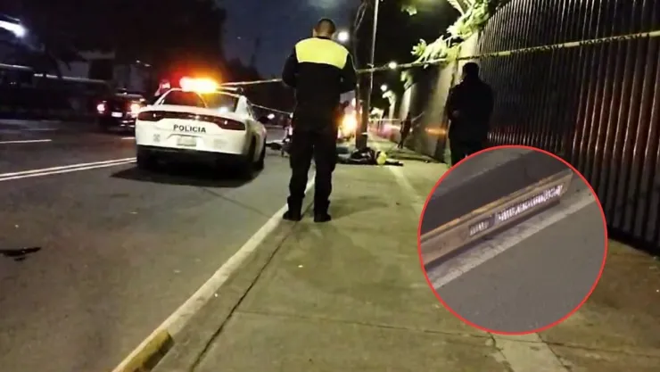 CDMX: Motociclista muere en Viaducto tras pisar carril confinado, en Iztacalco