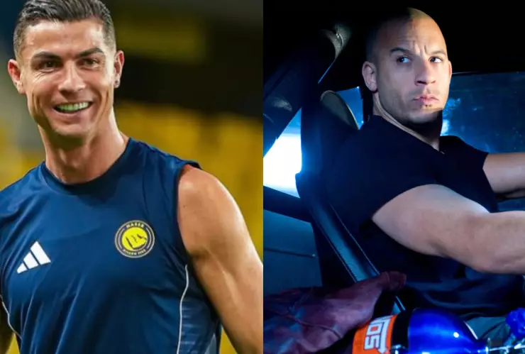 Cristiano Ronaldo Rápidos y Furiosos