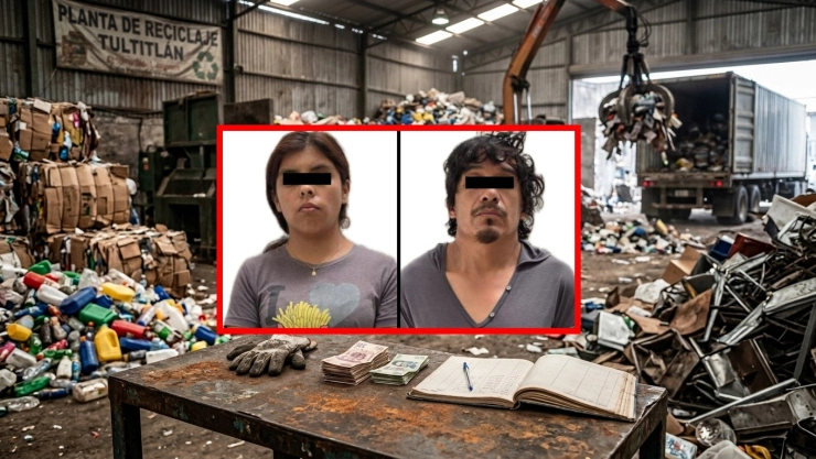 Menores de edad eran obligados a trabajar en recicladora de basura en Tultitlán.
