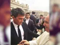 famosos con el papa francisco