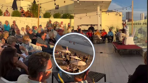 Prohíben música de banda en la playa en Mazatlán.