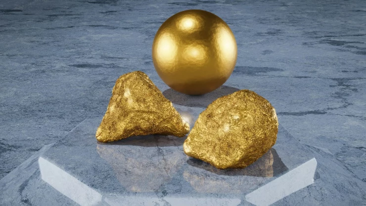 Los terremotos generan condiciones para las pepitas de oro.