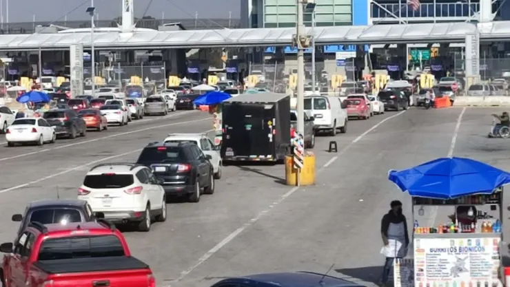 Tráfico y garitas de Tijuana hoy lunes