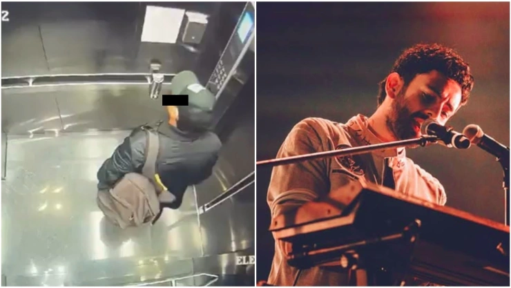 Graban al presunto asesino del tecladista Camilo Séptimo.