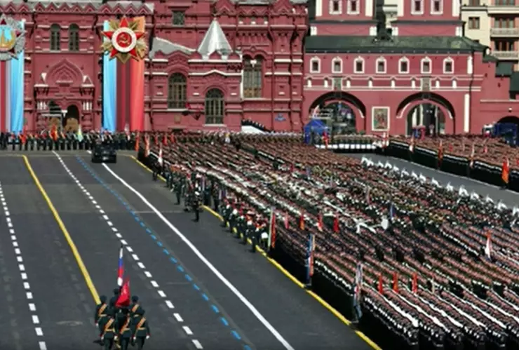 Rusia Día de la Victoria desfile