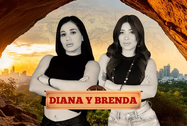 Diana y Brenda Pareja 1 Eliminada Abandonados