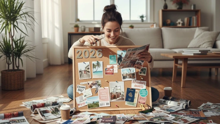 ¿Qué es un vision board y para qué sirve? Así puedes crear un tablero visual para manifestar todo lo que quieras el 2026