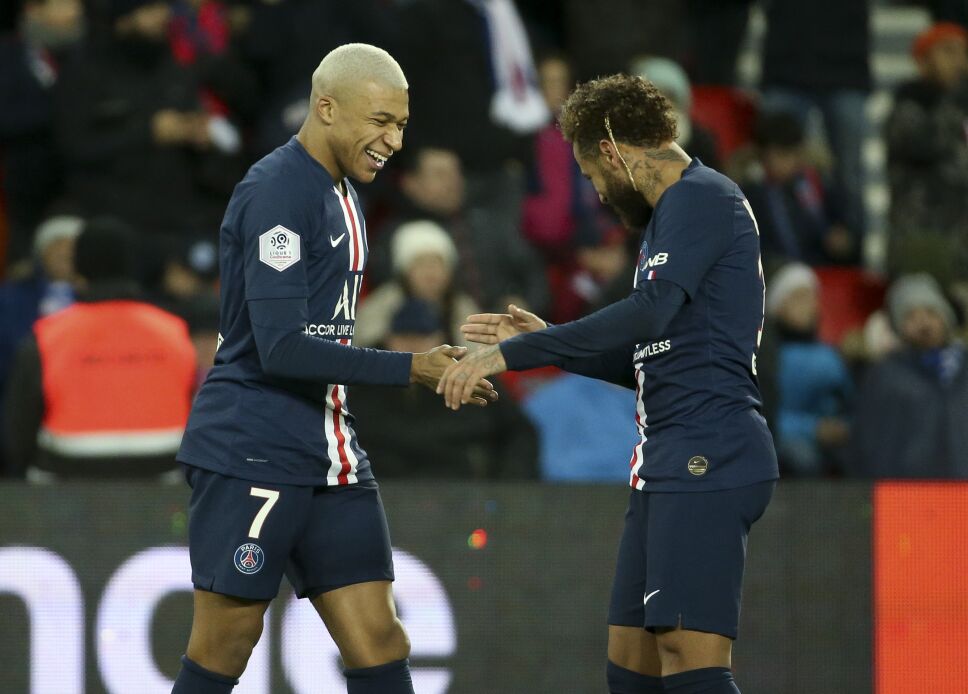 Neymar y Mbappe