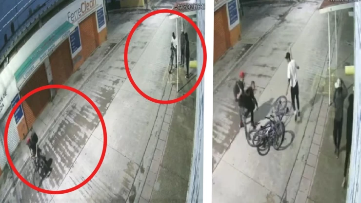 asaltan a ciclista con machete en León I