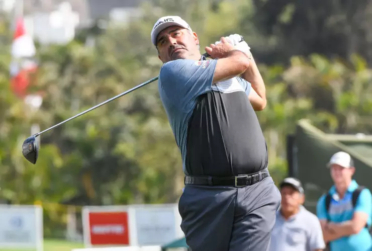 El Pato Cabrera es el estandarte del golf argentino en los últimos años