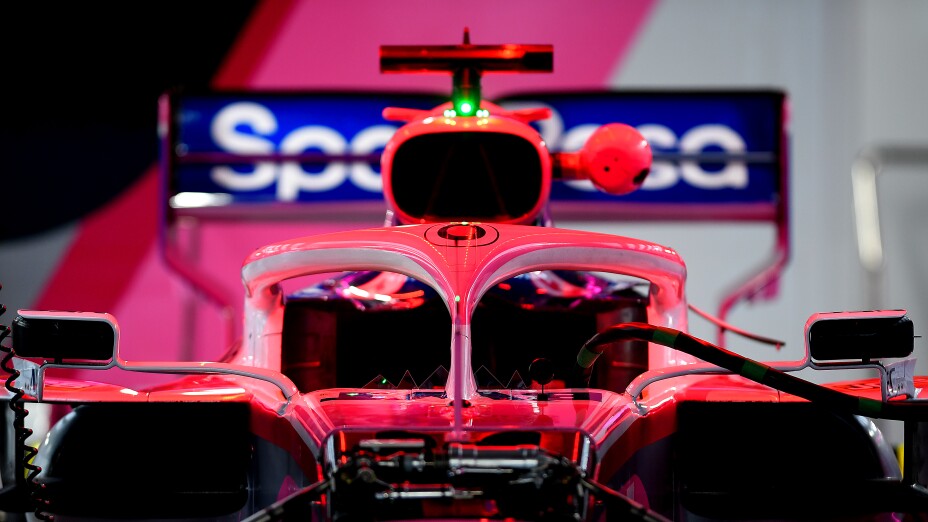 Así luce el auto del ‘Checo’ Pérez