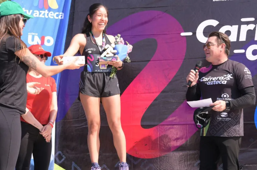Así se vivió la Carrera Azteca 2025 en el Estadio Olímpico Universitario