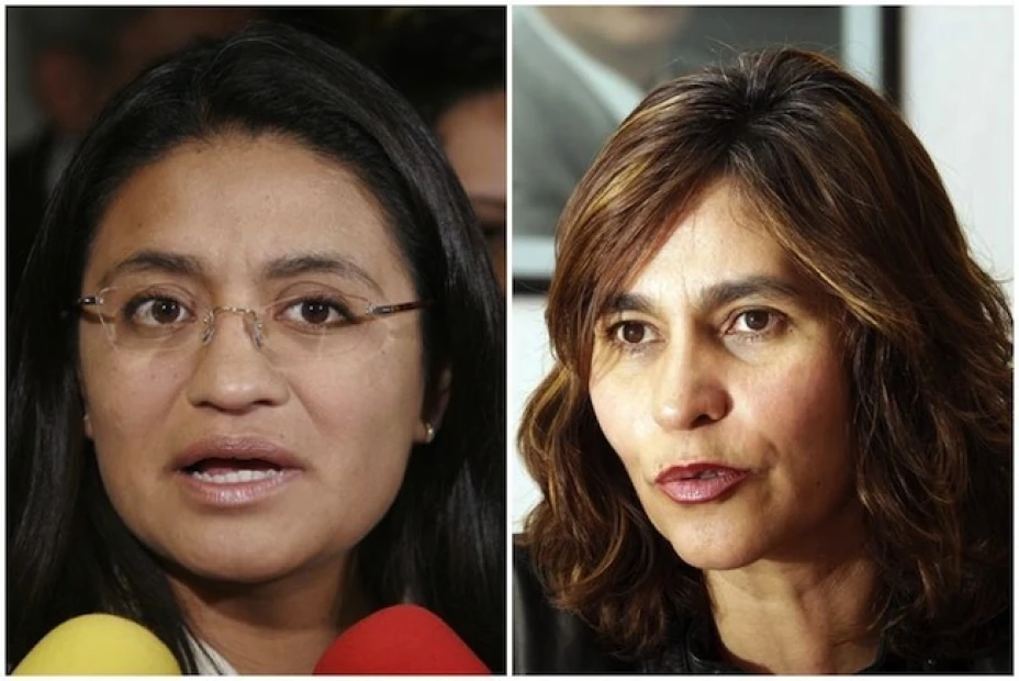 as diputadas perredistas Dione Anguiano y Aleida Alavez