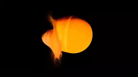 NASA choque entre la Tierra y objeto formó la Luna