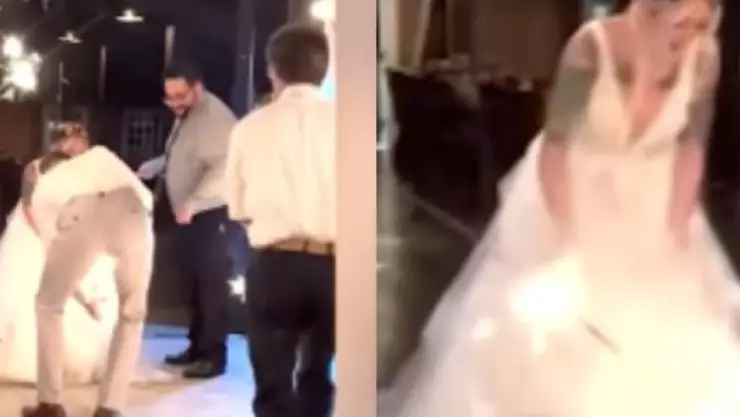 VIDEO_ ¿Casualidad_ Novio prende fuego a su esposa en plena boda.jpg