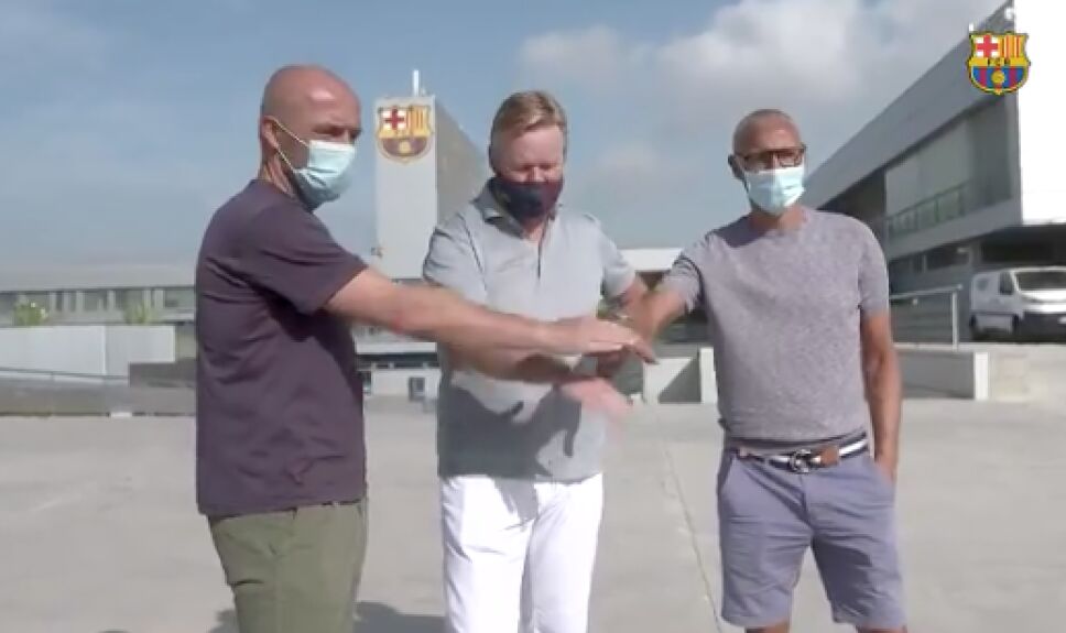 Schreuder y Larsson se incorporan al staff técnico de Koeman