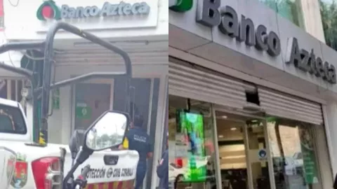 Asesinan a gerente de Banco Azteca durante asalto en sucursal de Chiapas