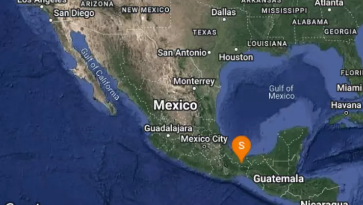 Sismo en Veracruz.