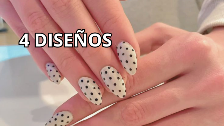 Diseños de uñas lunares