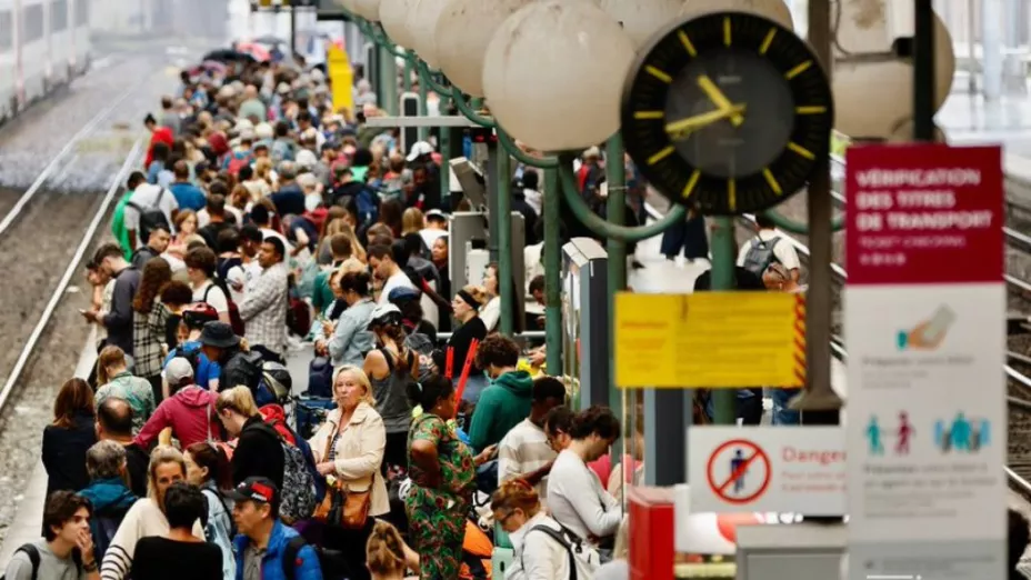 Sabotaje trenes de París