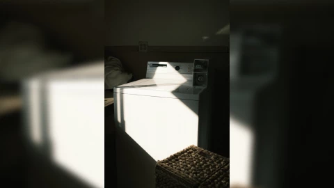 Guardan droga en lavadora