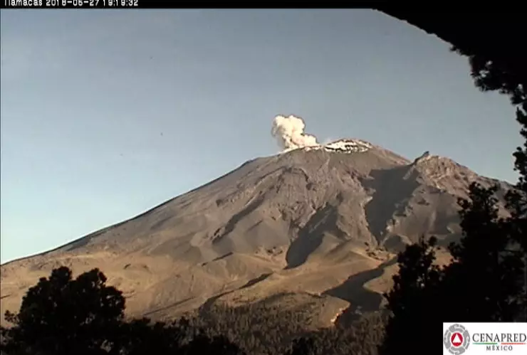 Popocatépetl LUNES