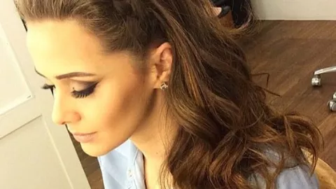 39 ideas de peinados semi recogidos elegantes: puede ser en cabello lacio o chino y te verás preciosa