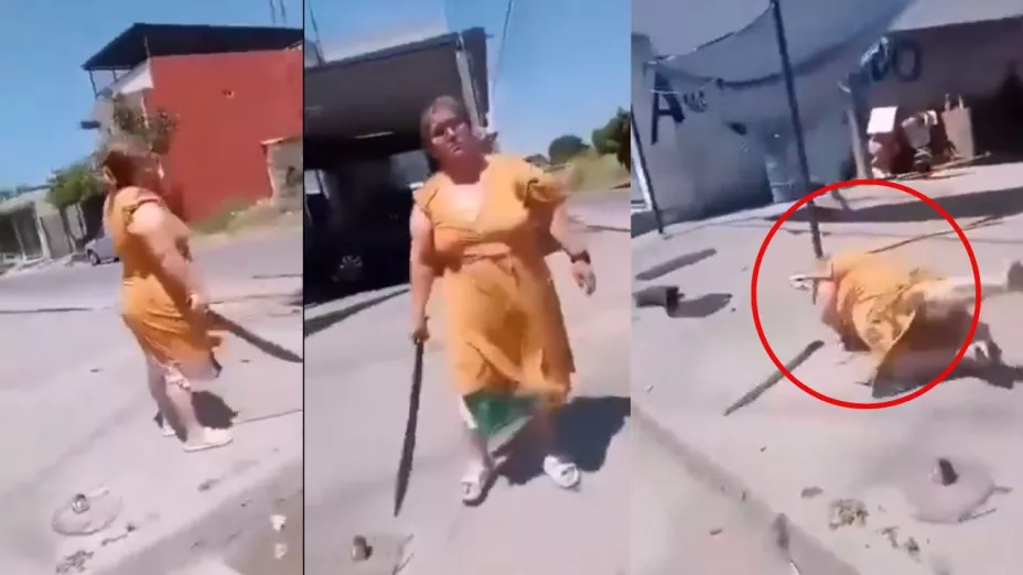 Empleados de la CFE son amenazados por una señora en Yucatán