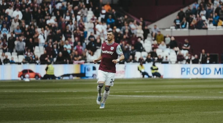 Guido Rodríguez en el West Ham