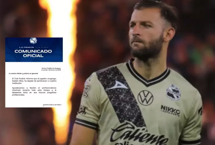 Gastón Silva sale de Club Puebla