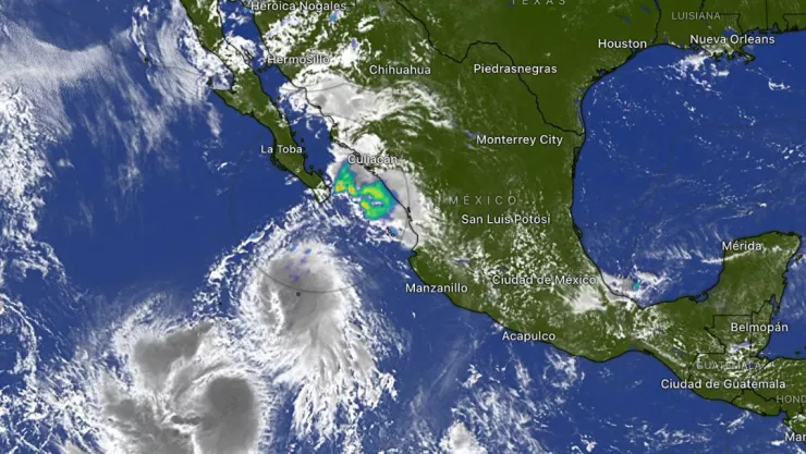 Efecto Fujiwhara 2024 ¿Cuál es y qué tan peligroso sería para el clima en México