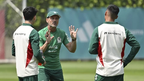 Diego Cocca con la Selecci&oacute;n Mexicana