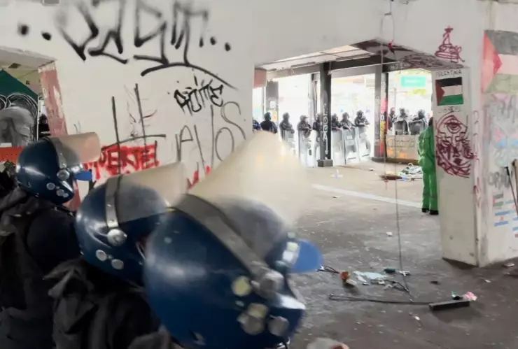 Recuperan la Glorieta de Insurgentes en CDMX; desalojaron a vendedores y drogadictos