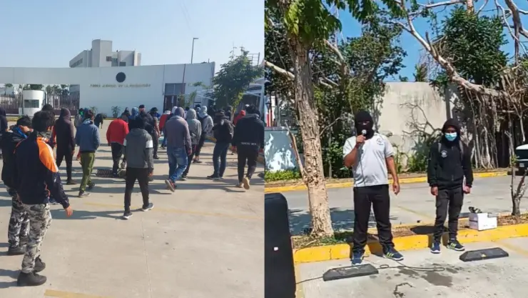 Estudiantes Ayotzinapa protestan poder judicial Chilpancingo muerte Yanqui Kothan