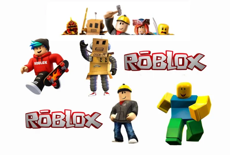 4 plantillas de pegatinas de Roblox gratis para imprimir y decorar tus cuadernos