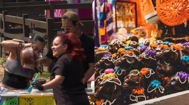¿Cómo hacer calaveritas de amaranto y chocolate? La receta que la chef Lili enseñó en La Granja VIP
