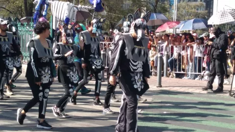 Así se vive el Desfile Día de Muertos en CDMX