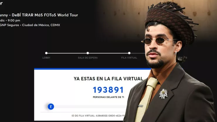 boletos Bad Bunny en México se agotan