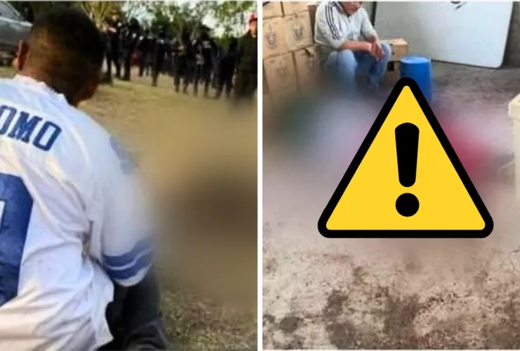 El hallazgo ocurrió a la altura del campo “La Hondonada”, camino a Coatzacoalcos