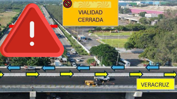 Cierre carretera Veracruz