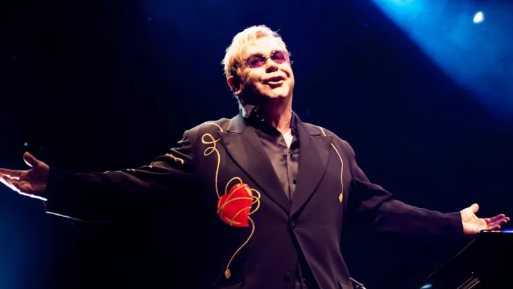 elton john informa que perdio la vista