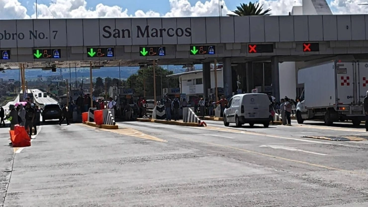 movilización caseta san marcos