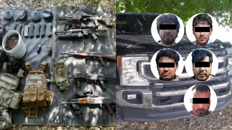 Sentencian a cinco hombres armados detenidos en Mocorito