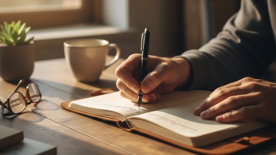 Utiliza este prompt para escribir en tu journal HOY, miércoles 26 de noviembre de 2025