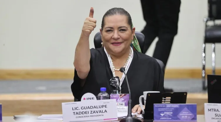 Morena se desmarca a Guadalupe Taddei.