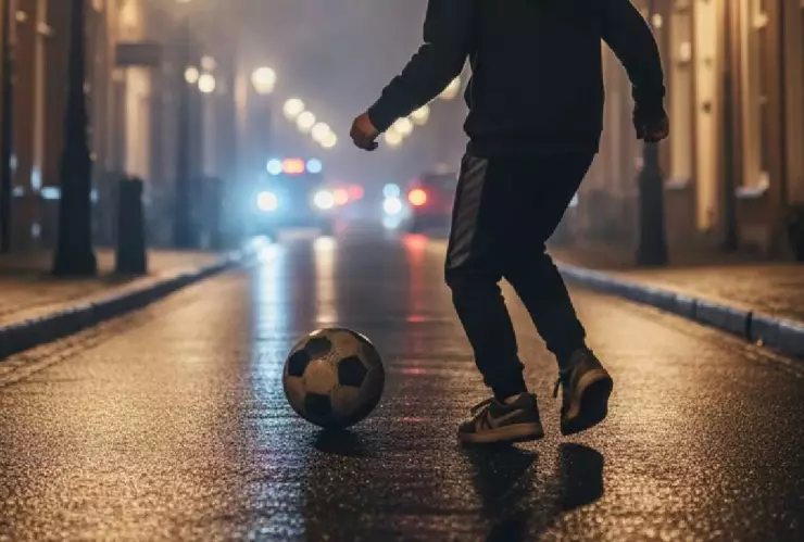 Imágenes fuertes: Joven da golpiza a niño mientras jugaba con sus amigos